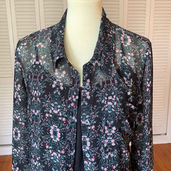 Modcloth Button Up & Cami - Picture 2 of 9